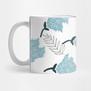 Tranquil Baby Blue Buds Mug